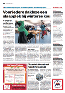 kim-van-de-wetering-ad-utrechts-nieuwsblad-koudweeropvang-daklozen